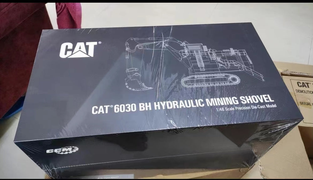 high quality CCM 1:48 Caterpilar Brand new 6030FS 6030BH Hydraulic Excavator alloy model for sale high quality CCM 1:48 Caterpilar Brand new 6030FS 6030BH Hydraulic Excavator alloy model for sale