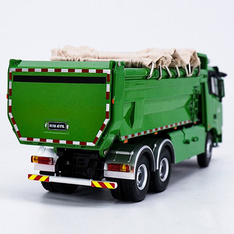 Original Authorized Authentic 1:36 Foton Daimler Auman GTL dump truck model Diecast toy dumper model for Christmas gift,collection Original Authorized Authentic 1:36 Foton Daimler Auman GTL dump truck model Diecast toy dumper model for Christmas gift,collection