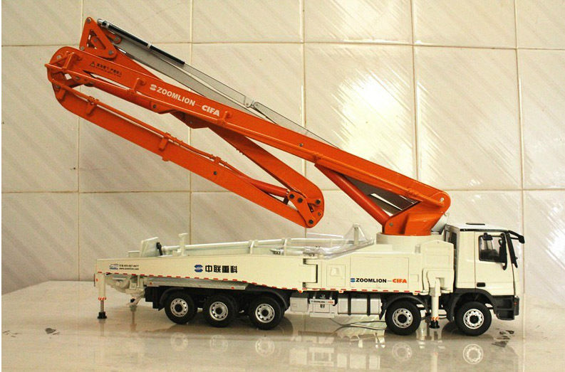 Original Authorized Authentic 1:38 Scania Truck Tractor Zoomlion 64X-6RZ Concrete Pump Truck DieCast Toy Model for Christmas gift,collection Original Authorized Authentic 1:38 Scania Truck Tractor Zoomlion 64X-6RZ Concrete Pump Truck DieCast Toy Model for Christmas gift,collection
