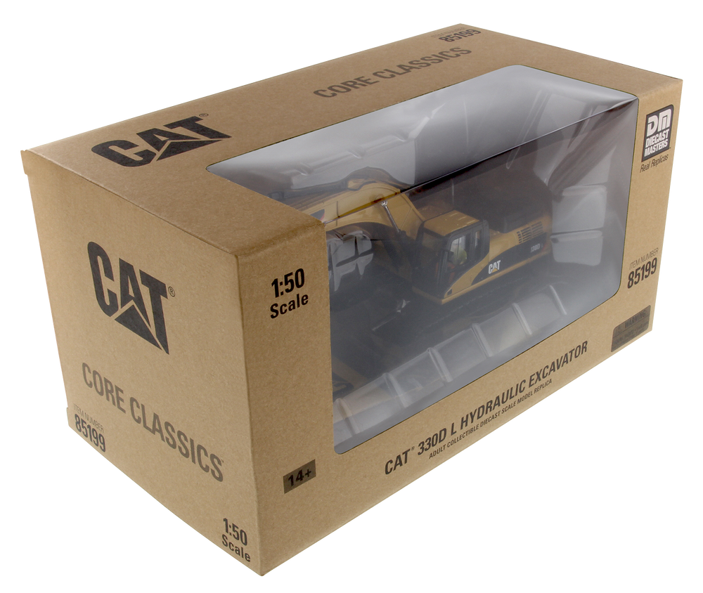 1:50 Caterpillar Cat 330d L Hydraulic Excavator Crawler Diecast Model DM 85199 1:50 Caterpillar Cat 330d L Hydraulic Excavator Crawler Diecast Model DM 85199
