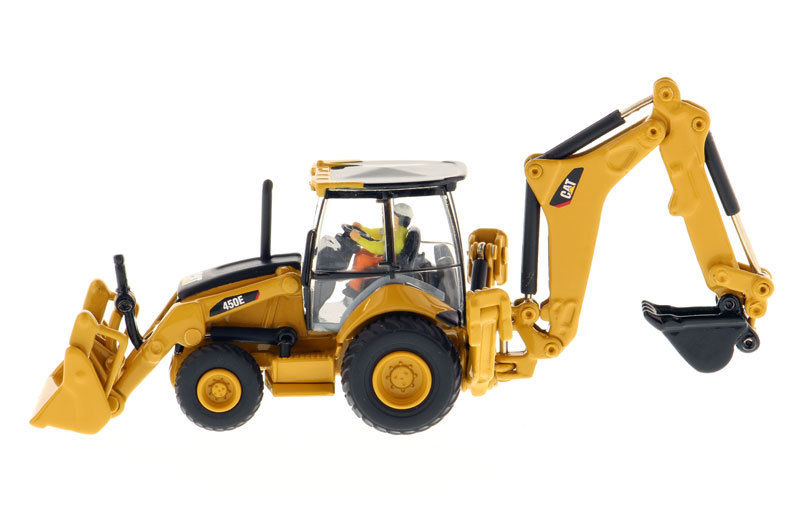 1/87  Box-packed Caterpillar 450E Backhoe Loader model-High Line Series 85263 1/87  Box-packed Caterpillar 450E Backhoe Loader model-High Line Series 85263