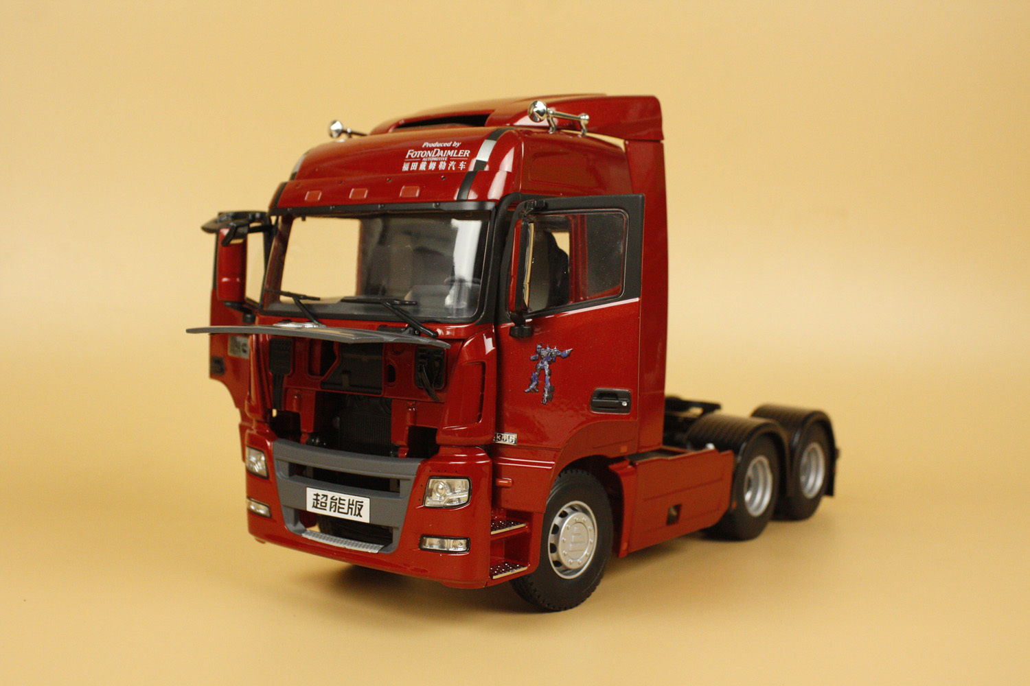 Original Alloy Model Gift 1:24 Scale Foton Dailmer Auman GTL Truck Tractor Trailer Vehicles Diecast Toy Model for Decoration Original Alloy Model Gift 1:24 Scale Foton Dailmer Auman GTL Truck Tractor Trailer Vehicles Diecast Toy Model for Decoration