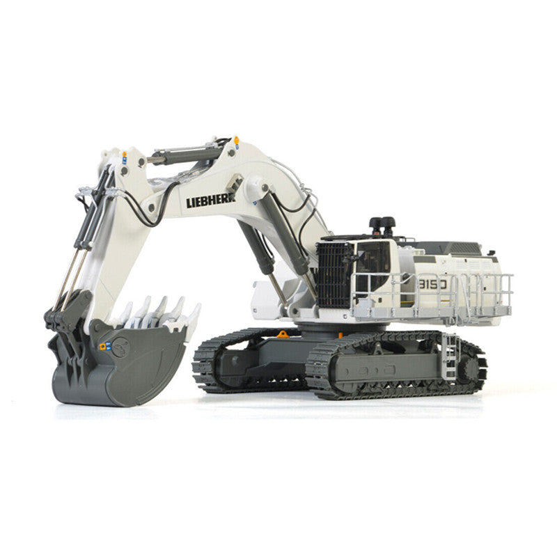 WSI 1:50 Liebherr R9150 Diecast Excavator alloy model white excavator models for sale WSI 1:50 Liebherr R9150 Diecast Excavator alloy model white excavator models for sale