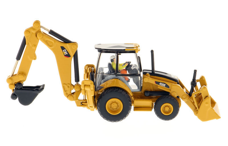 1/87  Box-packed Caterpillar 450E Backhoe Loader model-High Line Series 85263 1/87  Box-packed Caterpillar 450E Backhoe Loader model-High Line Series 85263