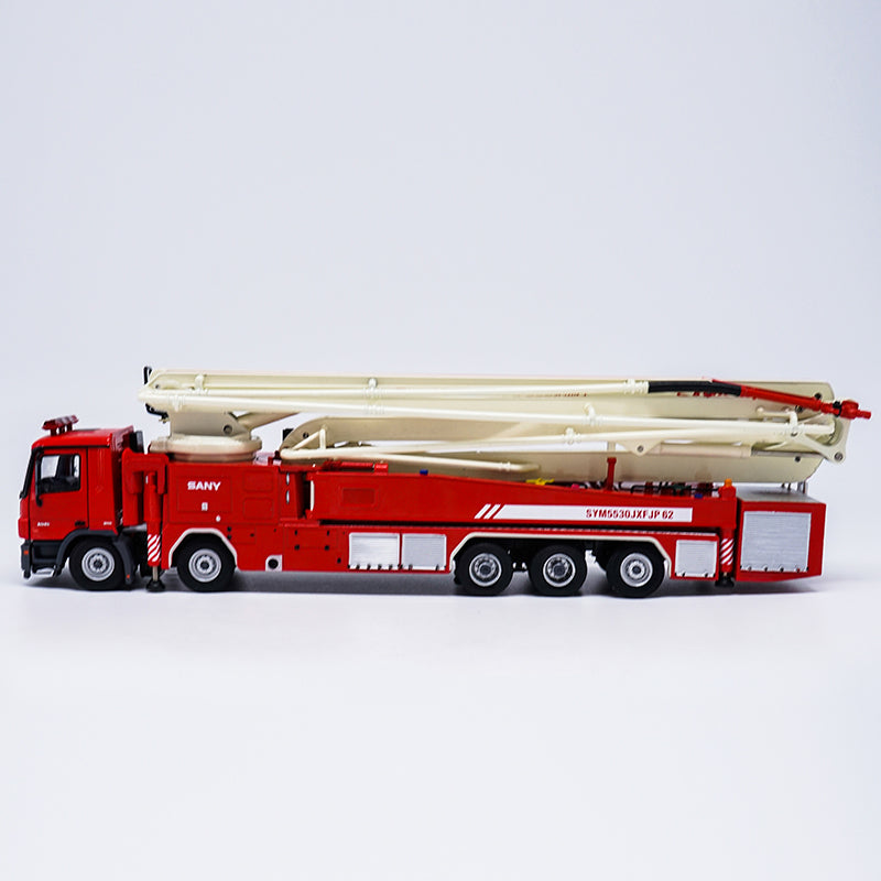 High classic 1:50 Scale China Original Sany 62m Water Tower Fire Truck Diecast Pump truck Model High classic 1:50 Scale China Original Sany 62m Water Tower Fire Truck Diecast Pump truck Model
