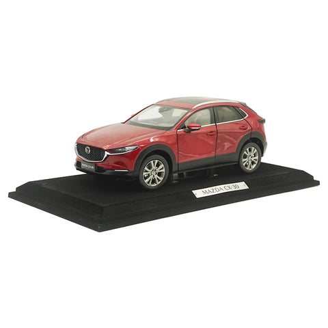 1:18 Authentic MAZDA CX-30 Crystal Red Die-Cast SUV Model - Ultra