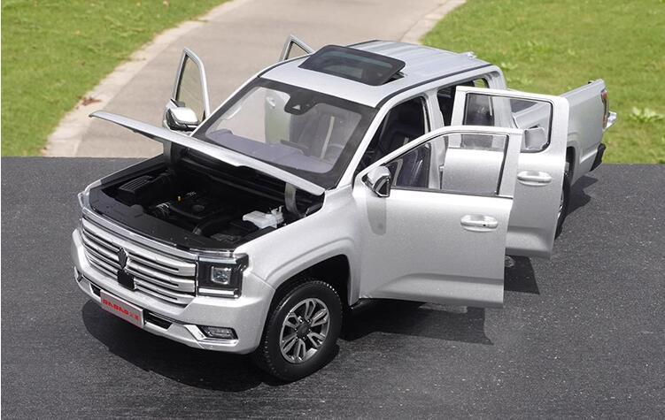 Original factory 1:18 Jiangling Dadao Avenue pickup truck model alloy simulation car model with high-end packaging