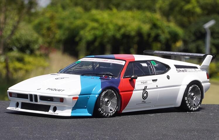 1:18 Minichamps BMW M1 Diecast racing car model HERITAGE Alloy car model for gift, collection