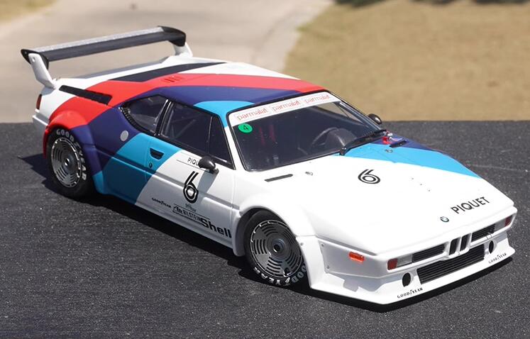 1:18 Minichamps BMW M1 Diecast racing car model HERITAGE Alloy car model for gift, collection