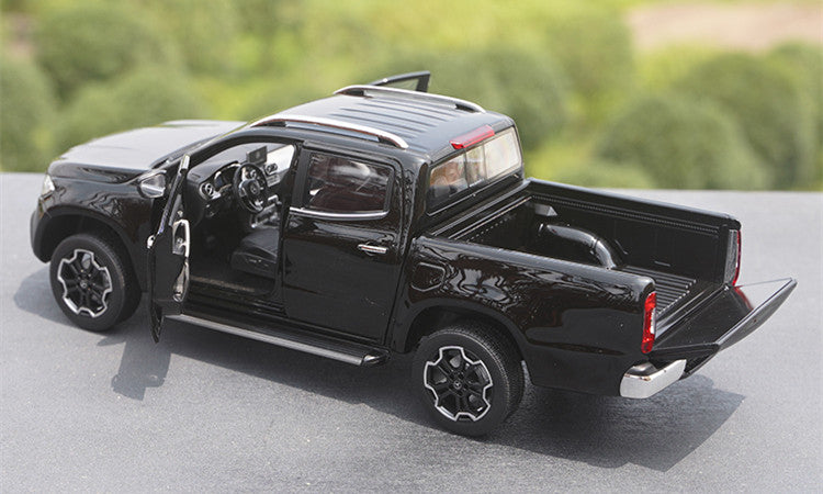 1:18 NOREV Mercedes-Benz X-Class Pickup Truck Diecast Model – Luxury Alloy Replica with Opening Doors, Suspension & Engine Detail