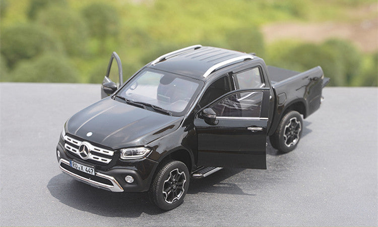 1:18 NOREV Mercedes-Benz X-Class Pickup Truck Diecast Model – Luxury Alloy Replica with Opening Doors, Suspension & Engine Detail