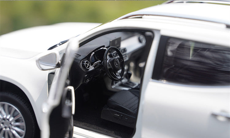 1:18 NOREV Mercedes-Benz X-Class Pickup Truck Diecast Model – Luxury Alloy Replica with Opening Doors, Suspension & Engine Detail