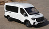 1:18 Scale Ford Transit T8 Business Van Diecast MPV Car Model – Alloy MPV Replica with Full Opening Doors, Steering, Suspension & Interior Details