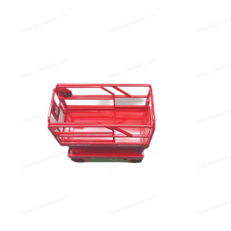 High quality collectiable 1:20 Sany Scissor type hydraulic aerial work platform models