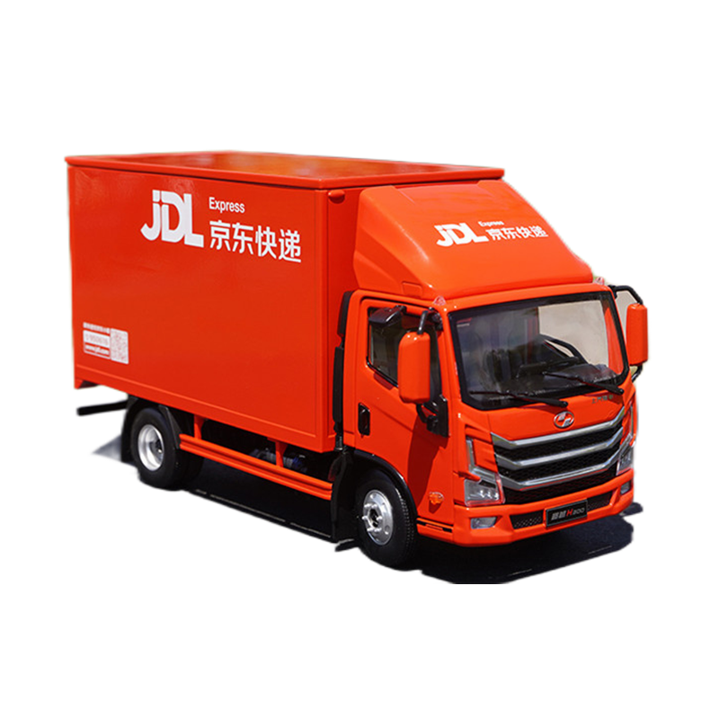 Original factory 1:22 SAIC H300 Light Duty mini Truck Model for gifts, collection, display