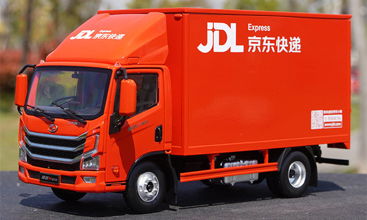 Original factory 1:22 SAIC H300 Light Duty mini Truck Model for gifts, collection, display