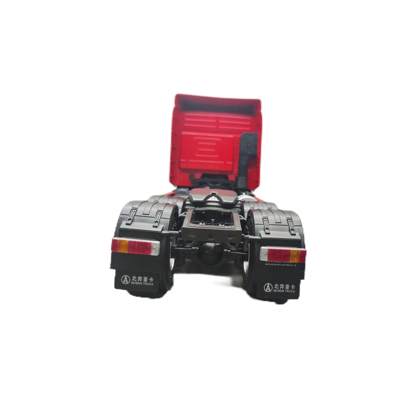 Original factory 1:24 Benz V3ET Diecast tractor trailor model, zinc alloy semi-truck models for Christmas gift
