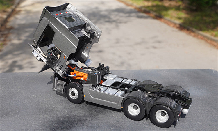 1:24 Foton Auman Digital Galaxy Yinhe Diecast motor tractor truck model for gift, collection