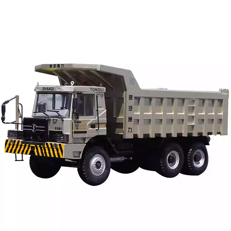 High detail 1:24 Shaanxi Tongli 90 Diecast Mining Dump Truck Model for gift, collection