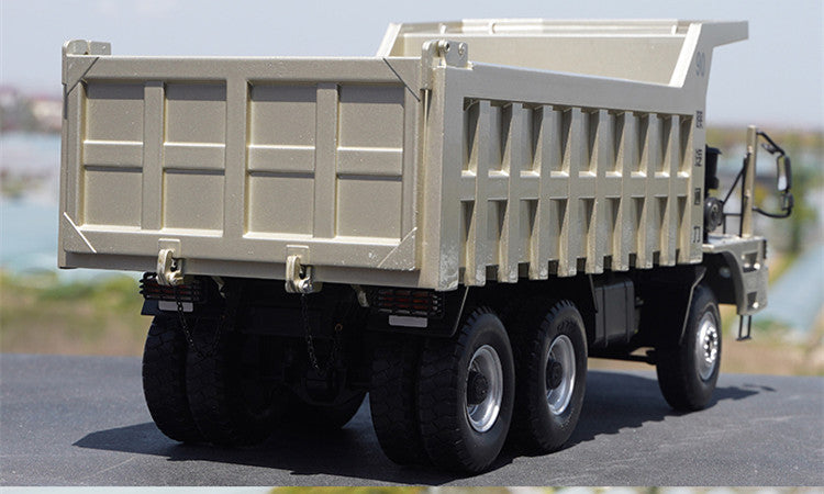 High detail 1:24 Shaanxi Tongli 90 Diecast Mining Dump Truck Model for gift, collection