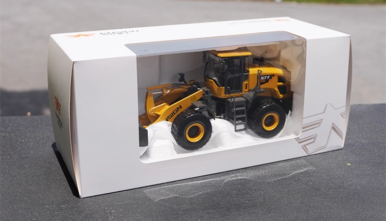 1:35 Ensign YX677HV Collectible realistic metal loader replica – Heavy-Duty Alloy Construction miniature