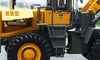 Original realistic 1:35 Scale Shantui SL56H metal Wheel Loader Model – Heavy Metal Construction Vehicle Replica with Lifting Bucket & Opening Cabin