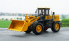 Original realistic 1:35 Scale Shantui SL56H metal Wheel Loader Model – Heavy Metal Construction Vehicle Replica with Lifting Bucket & Opening Cabin