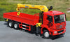 1:35 XCMG Integrated Truck-Mounted Crane Model – Diecast Alloy Construction Truck Replica with Telescopic Boom