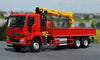 1:35 XCMG Integrated Truck-Mounted Crane Model – Diecast Alloy Construction Truck Replica with Telescopic Boom