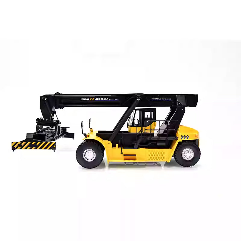 Authentic 1:35 XCMG XCS4531K Reach Stacker Diecast Model – Alloy Container Crane Collectible for gift