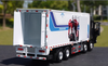 1:36 FOTON Auman Galaxy 8X4 Alloy Container Truck Model for Display/Decoration/Gift)