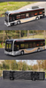 Original factory 1:36 Foton AUV BJ6129EVCA New Energy Pure Electric Bus Model for gift, collection