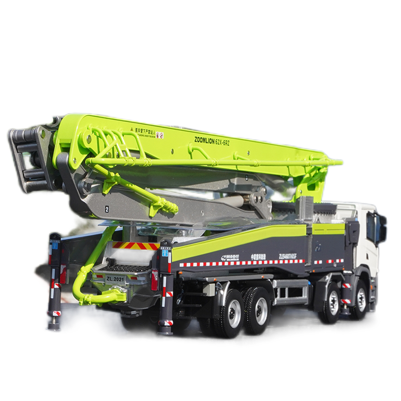 Orban Model 536A (XLR改造済) 1:38 Scania Zoomlion 62X-6RZ Concrete Pump Truck Diecast