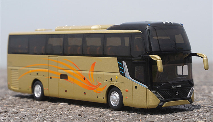 1:42 Asiastar X9 YBL6128HQP2 premium scale Bus Model – Realistic scale bus model with Functional Doors & Detailed Interior