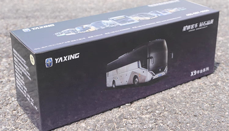 1:42 Asiastar X9 YBL6128HQP2 premium scale Bus Model – Realistic scale bus model with Functional Doors & Detailed Interior