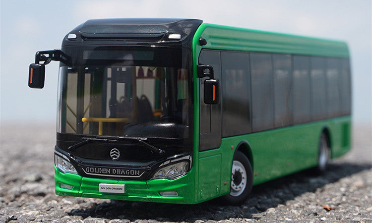 1:42 Golden Dragon NAV2 New Energy Alloy Public Transit Bus – Premium Alloy Public Transport Collectible