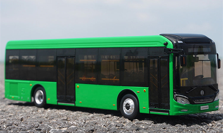 1:42 Golden Dragon NAV2 New Energy Alloy Public Transit Bus – Premium Alloy Public Transport Collectible