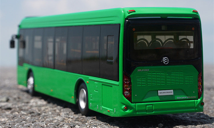 1:42 Golden Dragon NAV2 New Energy Alloy Public Transit Bus – Premium Alloy Public Transport Collectible