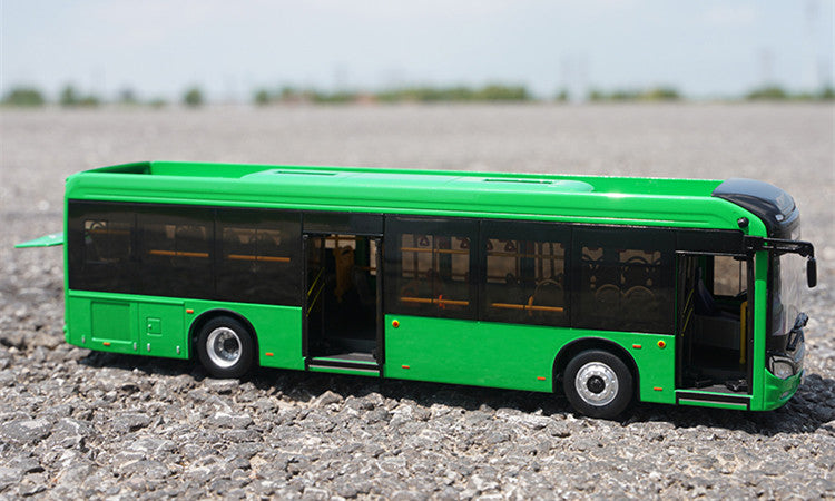 1:42 Golden Dragon NAV2 New Energy Alloy Public Transit Bus – Premium Alloy Public Transport Collectible