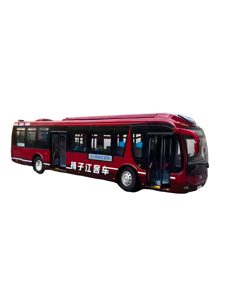 1:42 YANGTZE WG6120BEVHM Electric City Bus Model – Alloy Passenger Coach Collectible Gift
