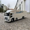 Original factory 1:43 Mitsubishi FUSO SUPERGREAT Diecast container truck model for gift