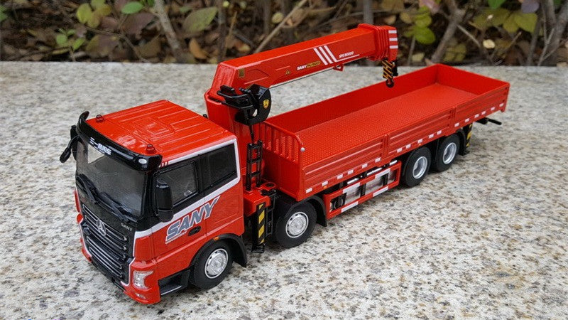 1:43 SANY Palfinger SPS3000 Diecast Truck-Mounted Crane Model – Alloy Construction Vehicle Collectible