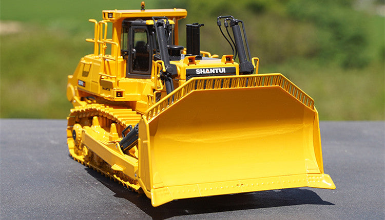 Original factory 1:43 Shantui SD90-C5 Diecast Bulldozer Model – Heavy Alloy Engineering Vehicle Replica for gift, toys