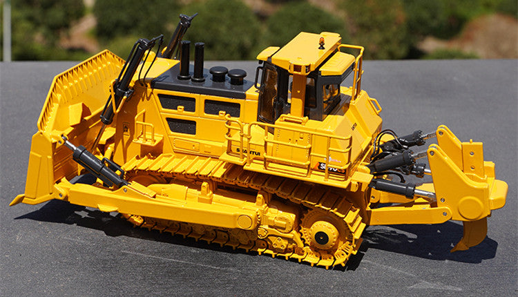 Original factory 1:43 Shantui SD90-C5 Diecast Bulldozer Model – Heavy Alloy Engineering Vehicle Replica for gift, toys