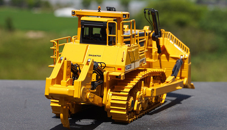 Original factory 1:43 Shantui SD90-C5 Diecast Bulldozer Model – Heavy Alloy Engineering Vehicle Replica for gift, toys