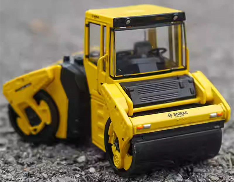 Original factory 1:50 BOMAG BW203AD Diecast Road Roller model,Alloy construction machinery model for gift, collection
