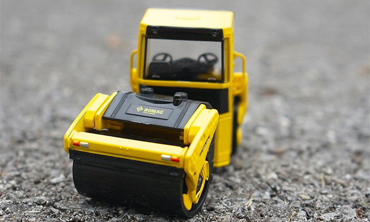 Original factory 1:50 BOMAG BW203AD Diecast Road Roller model,Alloy construction machinery model for gift, collection