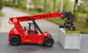 Original 1:50 Scale HANGCHA Alloy Reach Stacker Crane Model – Alloy Container Handler Replica with Moving Cabin & Rotating Boom