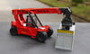 Original 1:50 Scale HANGCHA Alloy Reach Stacker Crane Model – Alloy Container Handler Replica with Moving Cabin & Rotating Boom