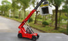 Original 1:50 Scale HANGCHA Alloy Reach Stacker Crane Model – Alloy Container Handler Replica with Moving Cabin & Rotating Boom